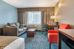 Standard Room, 1 King Bed, Accessible, Refrigerator & Microwave (with Sofabed) | Desk, iron/ironing board, cots/infant beds, WiFi
