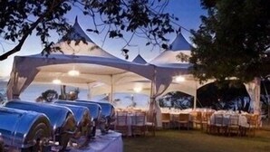 Outdoor banquet area - Caneel Bay (St. John)