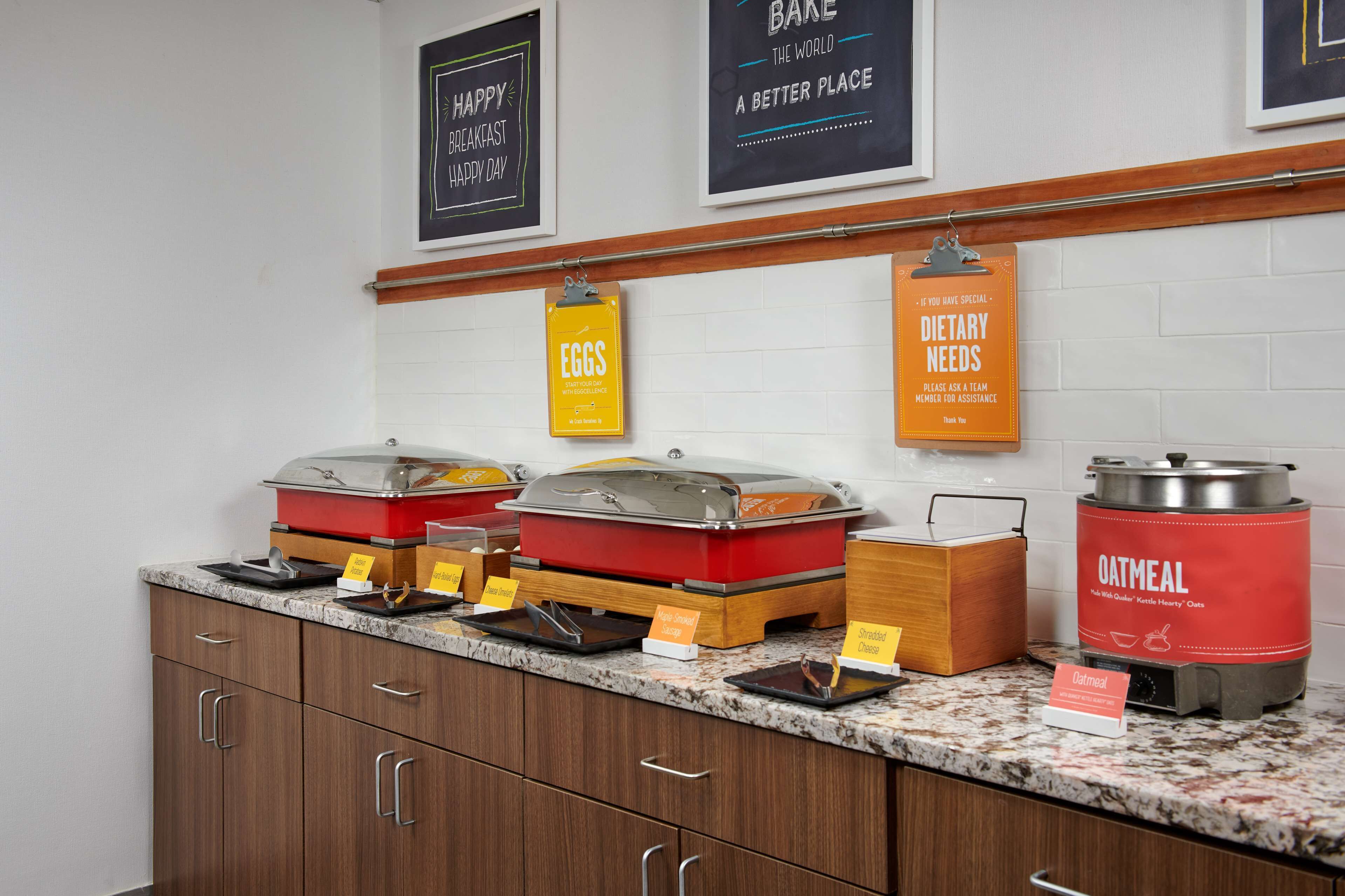 free daily on-the-go breakfast