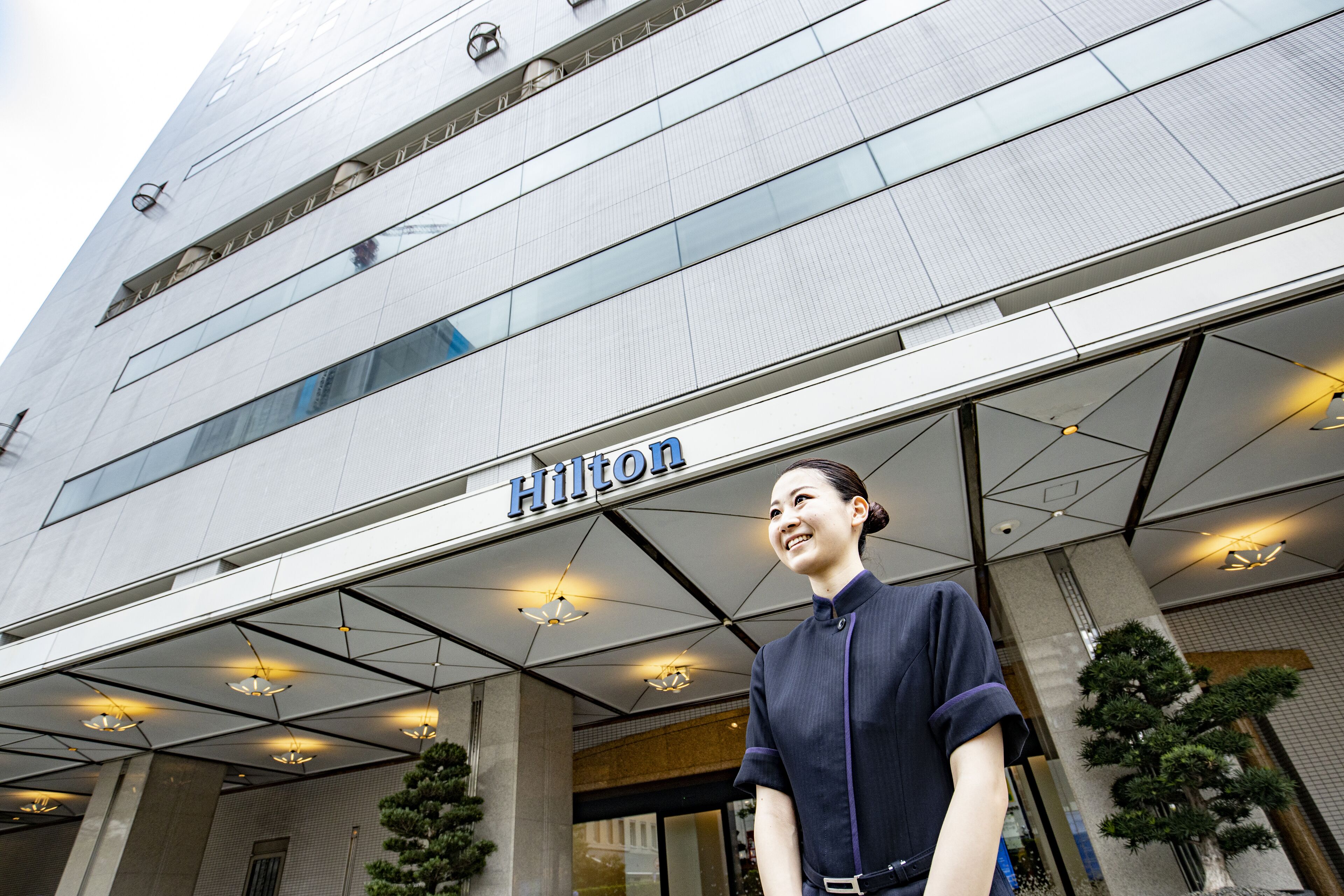 Pintu masuk properti