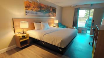 Ropa de cama de alta calidad y escritorio