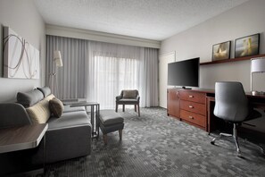 43-inch TV with cable channels