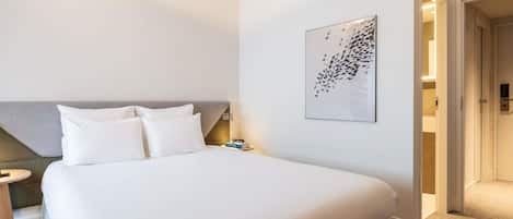 1 habitación, minibar, caja de seguridad en la habitación y escritorio