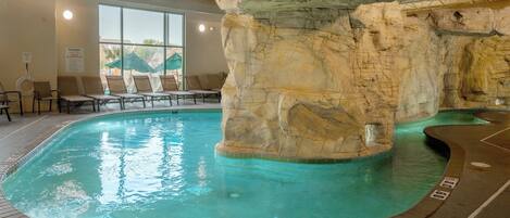 Indoor pool, 3 outdoor pools, open 8:00 AM to 10:00 PM, pool umbrellas