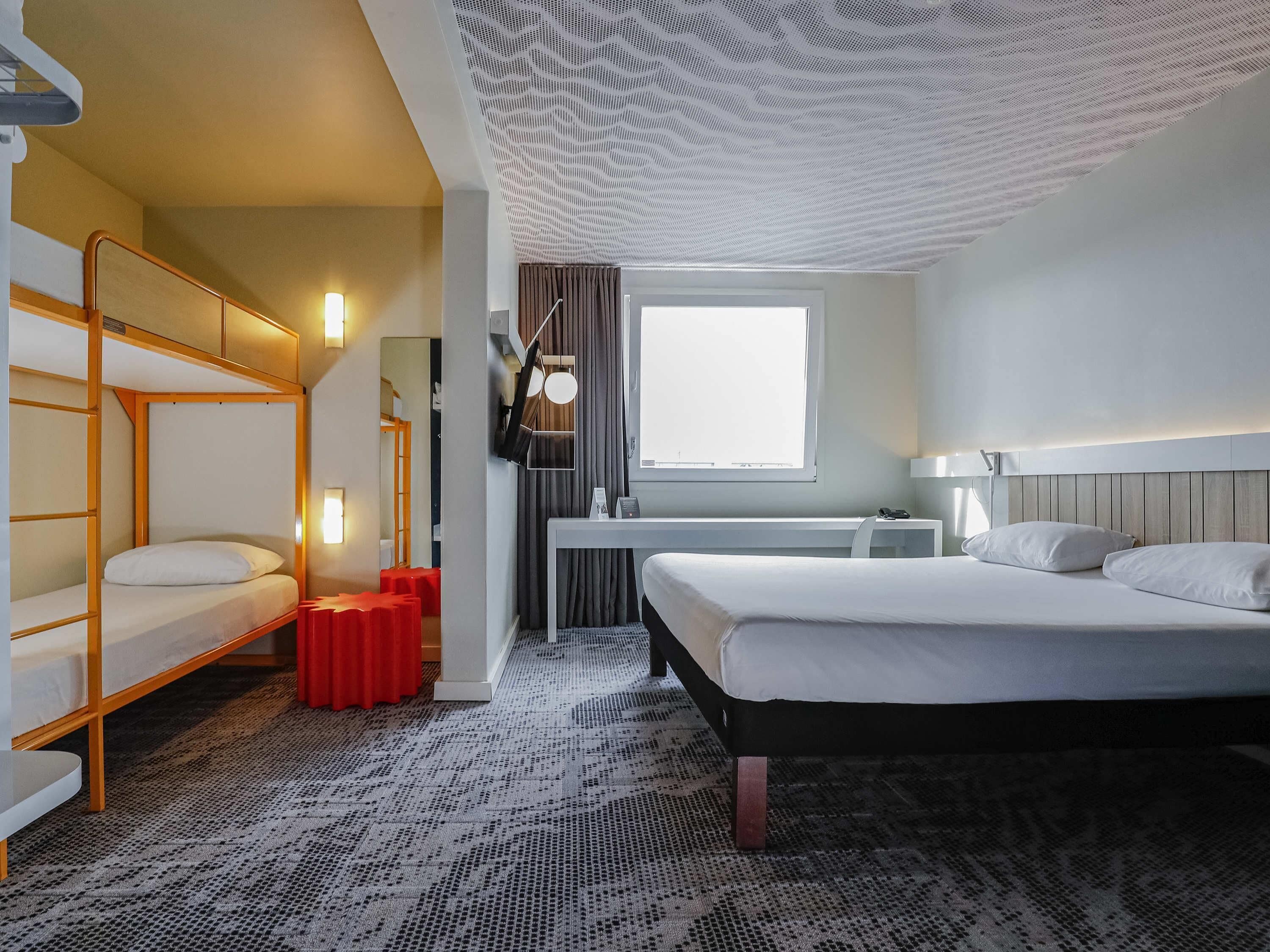 Standard Room, Multiple Beds | Premium bedding, in-room safe, desk, blackout drapes