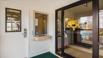 Entrée de l’hébergement