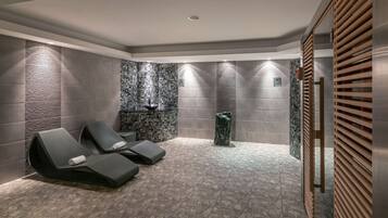 Sauna, deep-tissue massages, Swedish massages, sports massages, massages