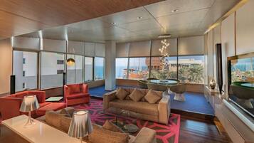 47-inch LED TV with satellite channels, TV