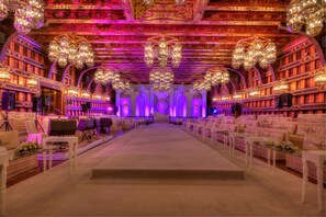 Indoor wedding