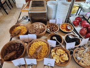Daily continental breakfast for a fee