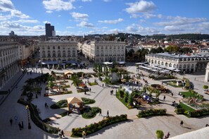 Blick von der Unterkunft