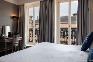 Double Superior room - side street view