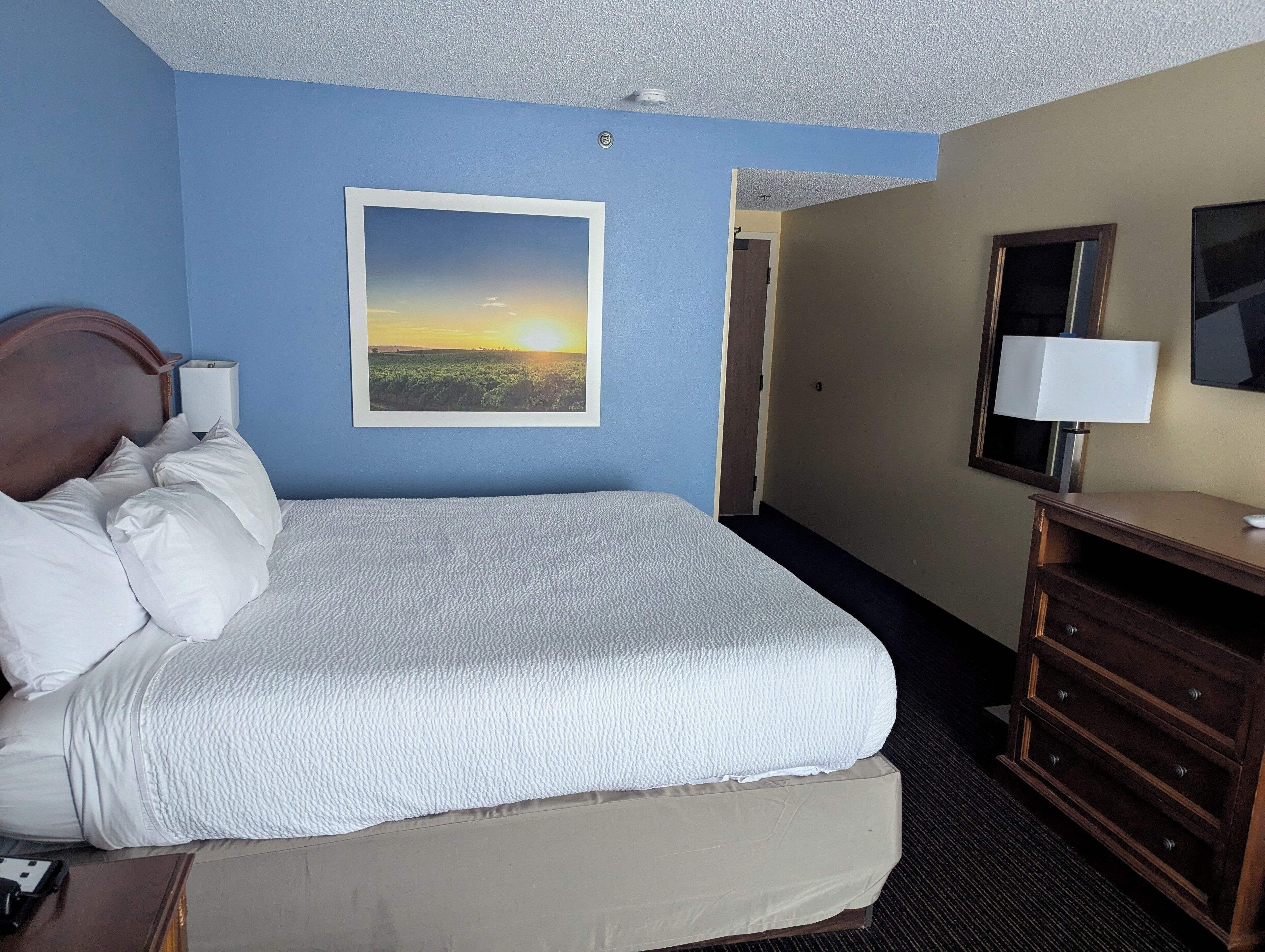 room, 1 queen bed, accessible, non smoking | desk, iron/ironing board, free wifi, bed sheets