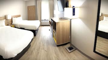 Desk, iron/ironing board, free WiFi, bed sheets