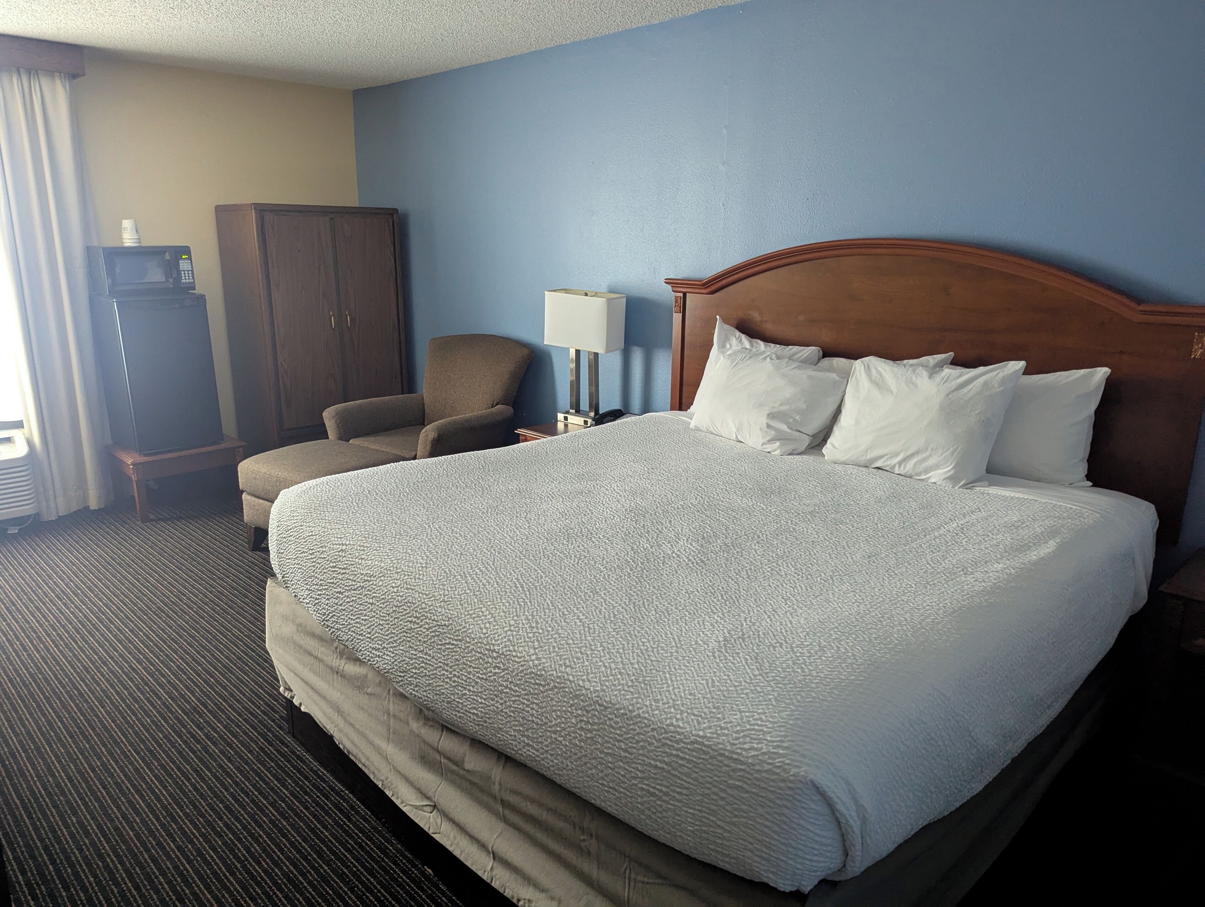 room, 1 king bed, non smoking | desk, iron/ironing board, free wifi, bed sheets