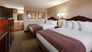 Premium bedding, desk, soundproofing, iron/ironing board - Best Western Torchlite (Wheatland)