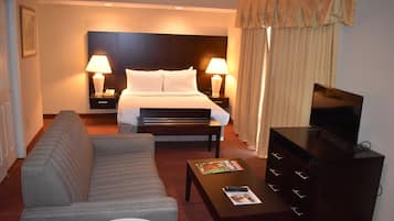 Studiosuite, 1 King-Bett, Nichtraucher | Hochwertige Bettwaren, Pillowtop-Betten, individuell dekoriert