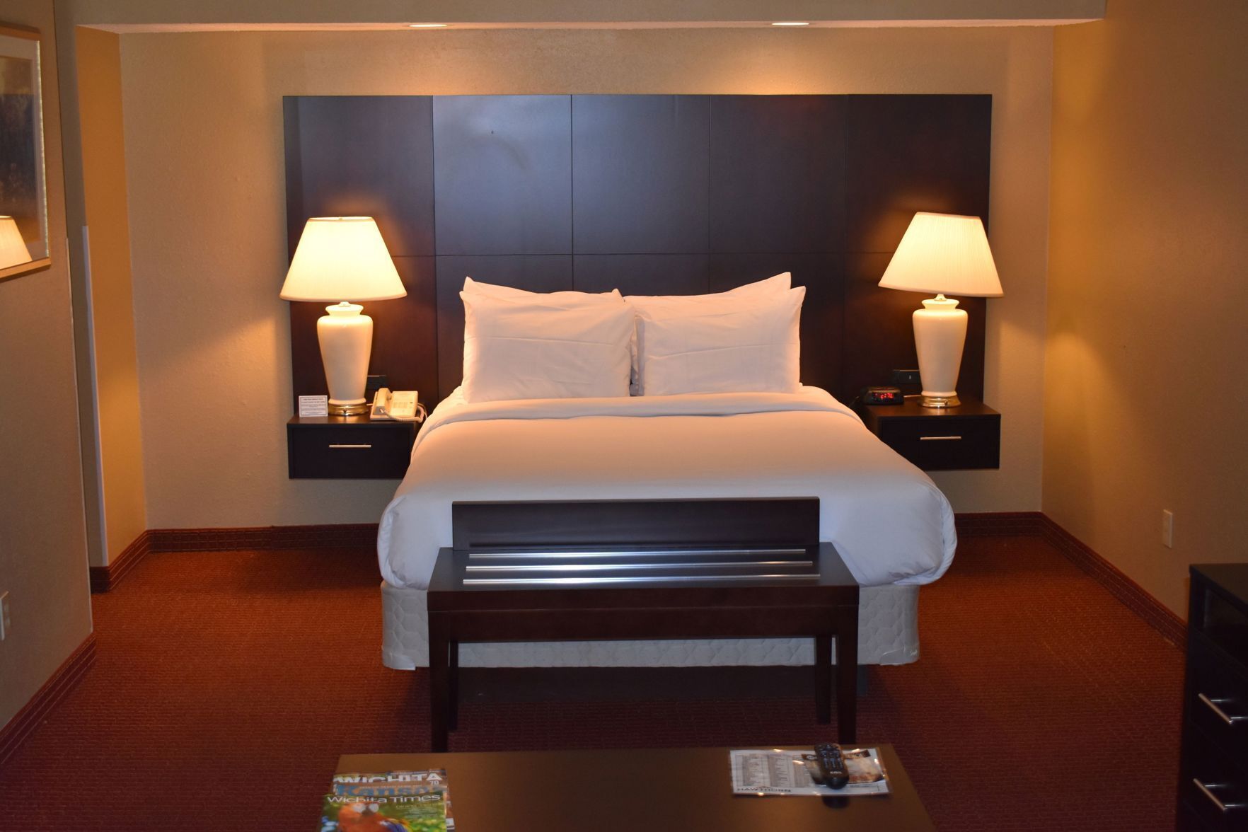 Premium bedding, pillowtop beds, individually decorated