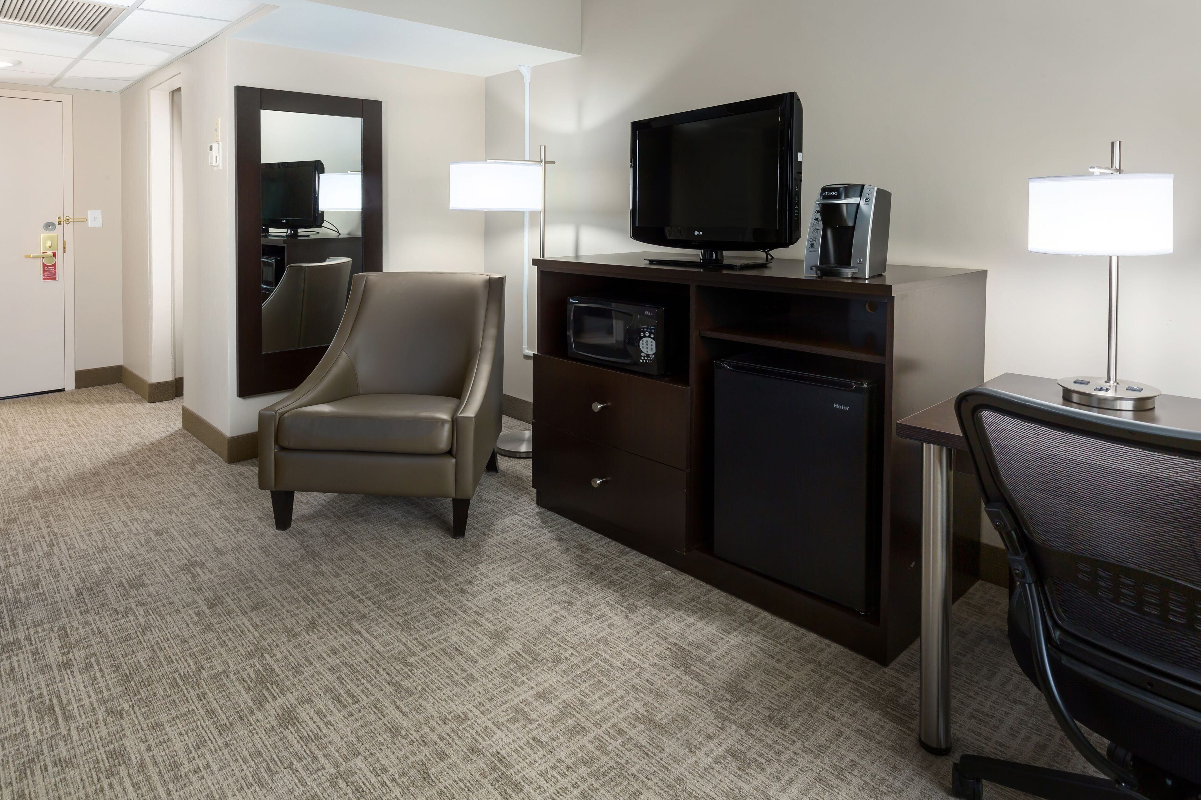 standard room, 2 queen beds, city view | individually decorated, desk, blackout curtains, iron/ironing board