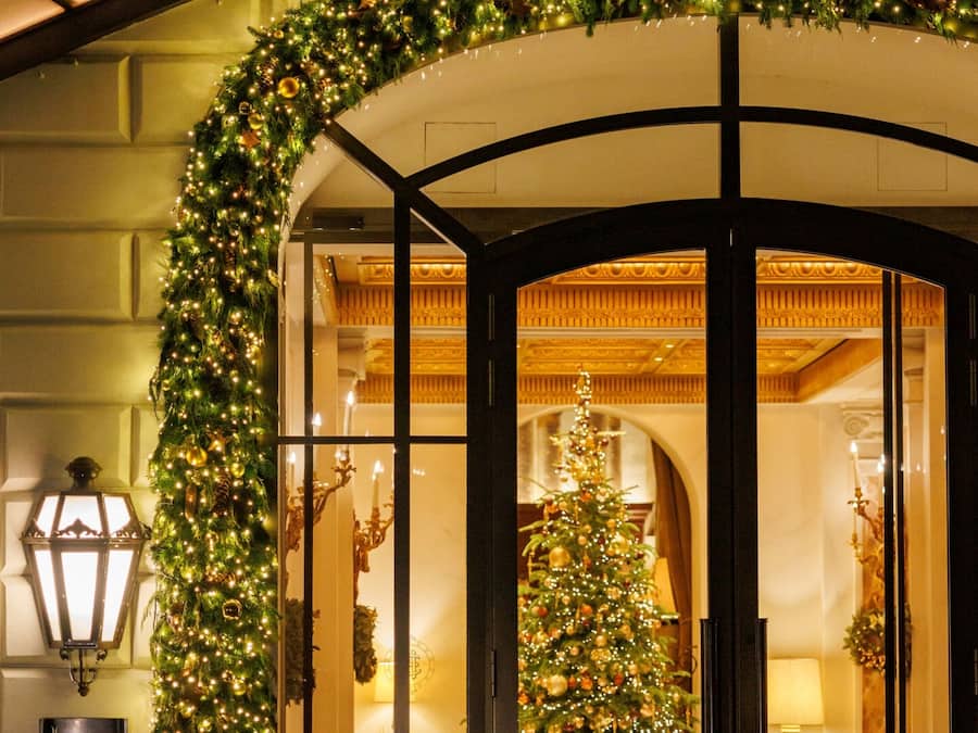 Entrada de la propiedad