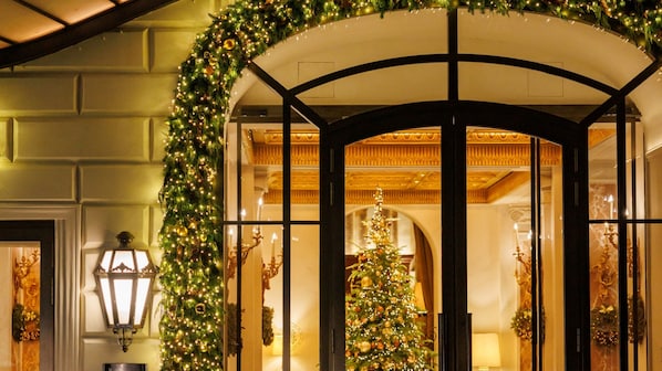 Entrada de la propiedad