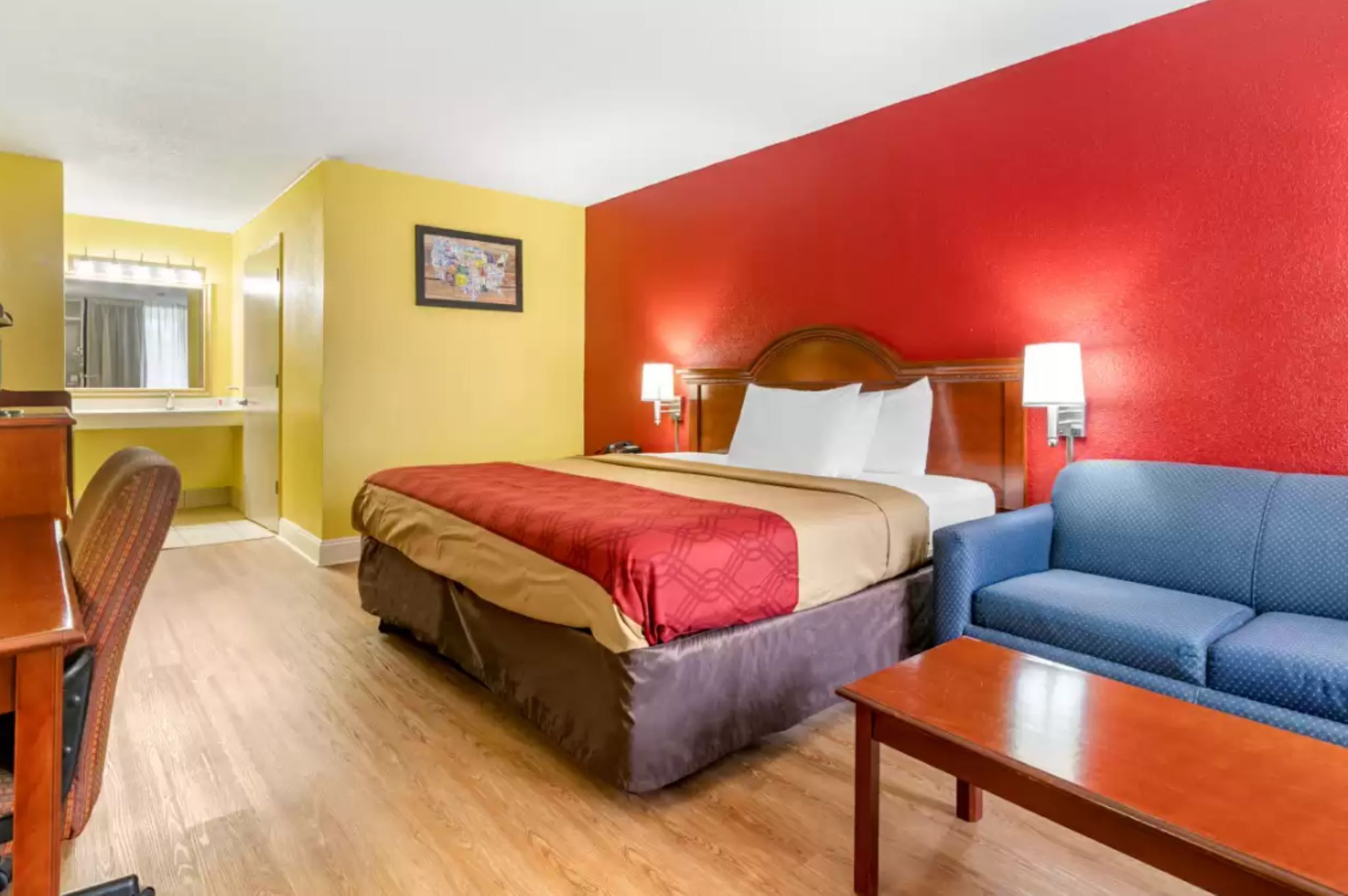 Sengetøy av topp kvalitet, strykejern/-brett og ekstrasenger (inkludert)