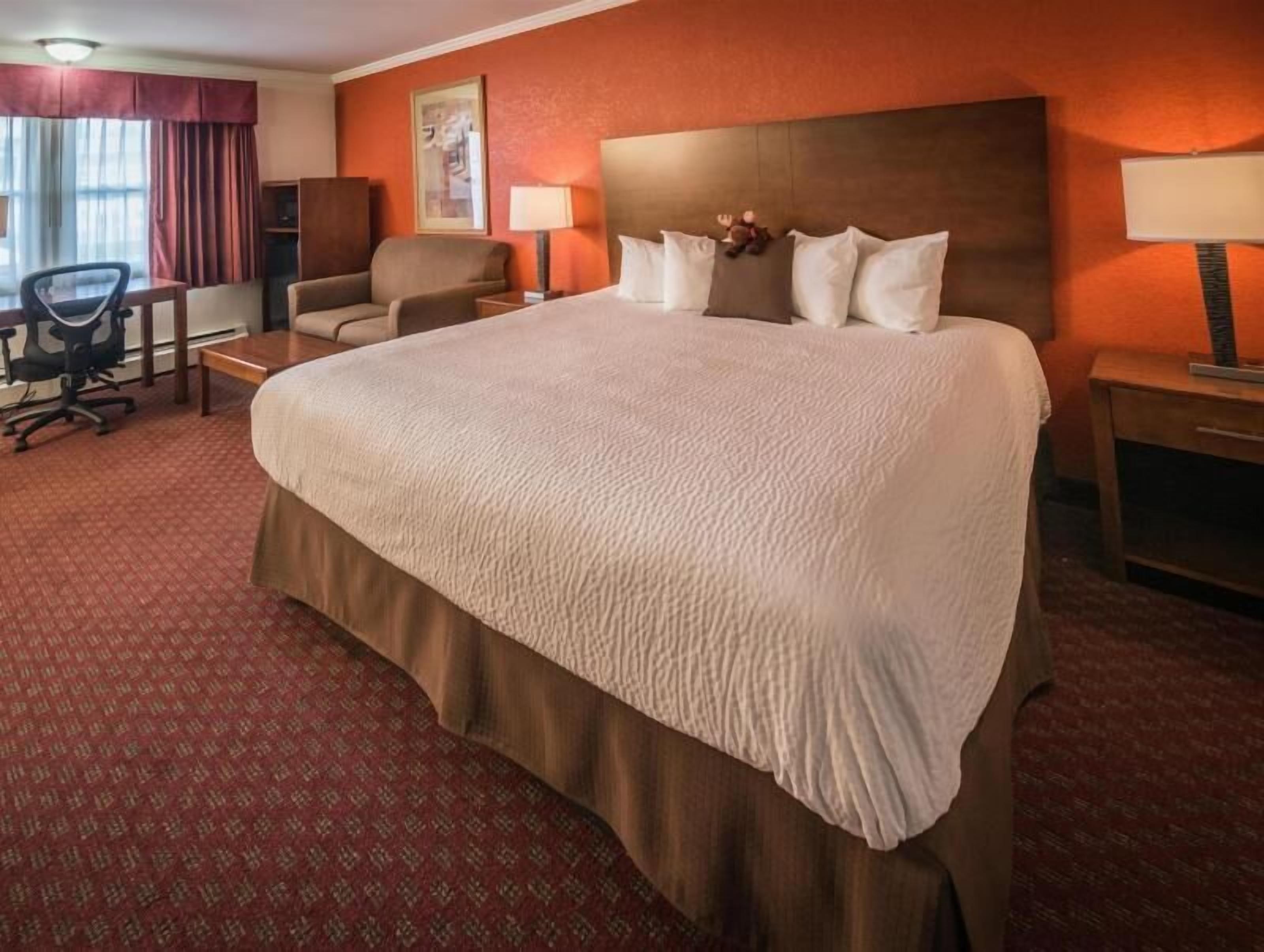 In-room safe, blackout drapes, iron/ironing board