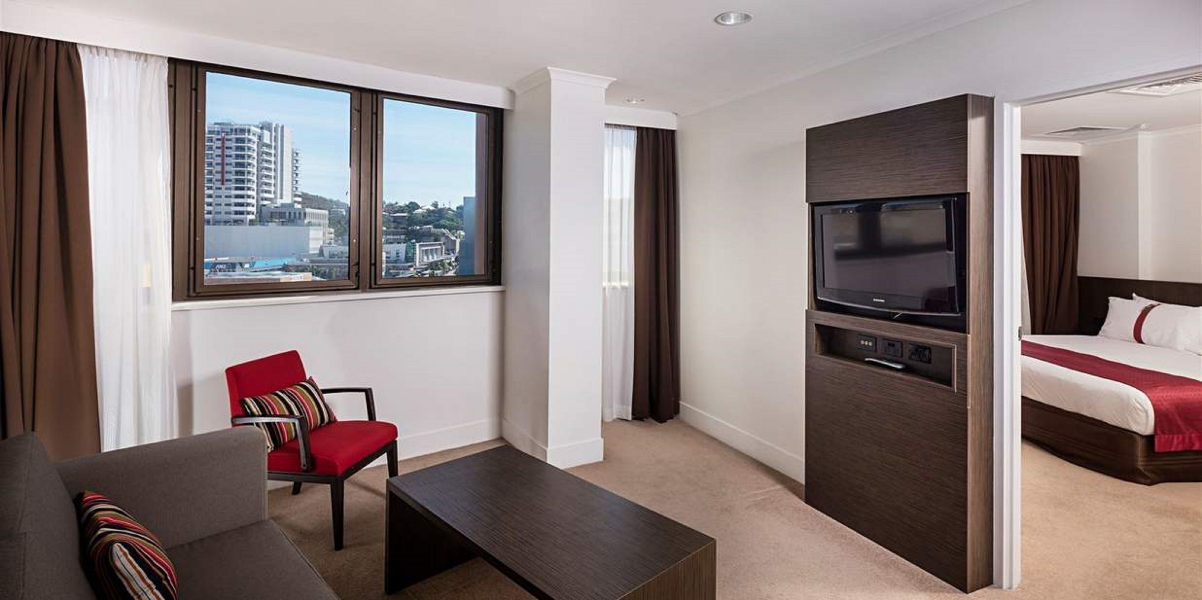 in-room safe, desk, laptop workspace, blackout curtains