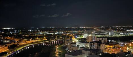 Blick von der Unterkunft