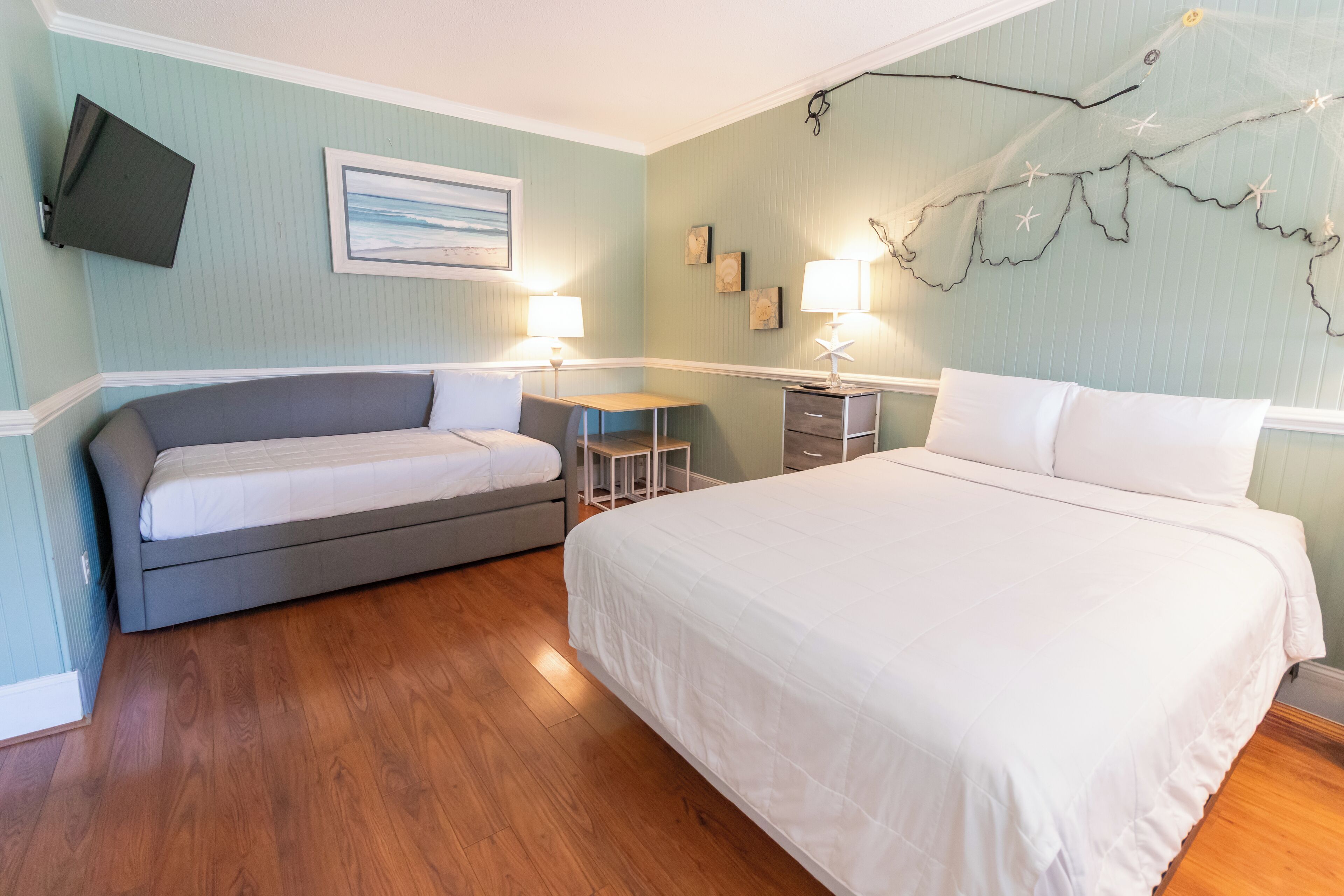 Island View Condo, 1 King Bed | Individually decorated, individually furnished, iron/ironing board