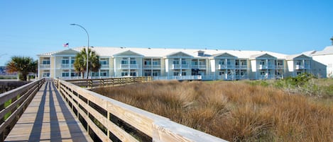 Voorkant van accommodatie