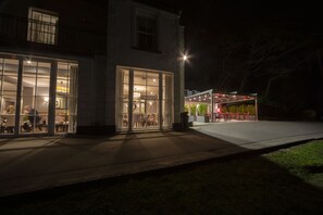 Front of property – evening/night