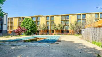 Overnatningsstedets facade