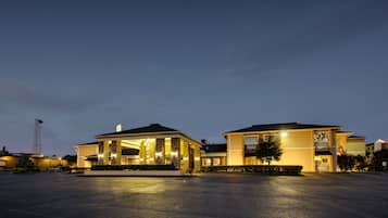 Front of property – evening/night