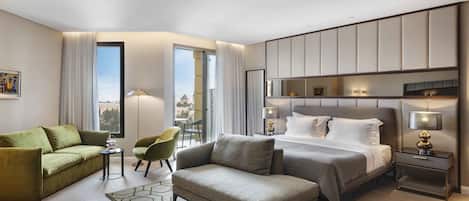 Premium kamer (Grand Premium (Old city view)) | 1 slaapkamer, lakens van Egyptisch katoen, luxe beddengoed, een minibar