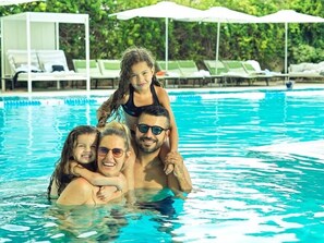 Indoor pool, outdoor pool - The Inbal Jerusalem (Jerusalem)