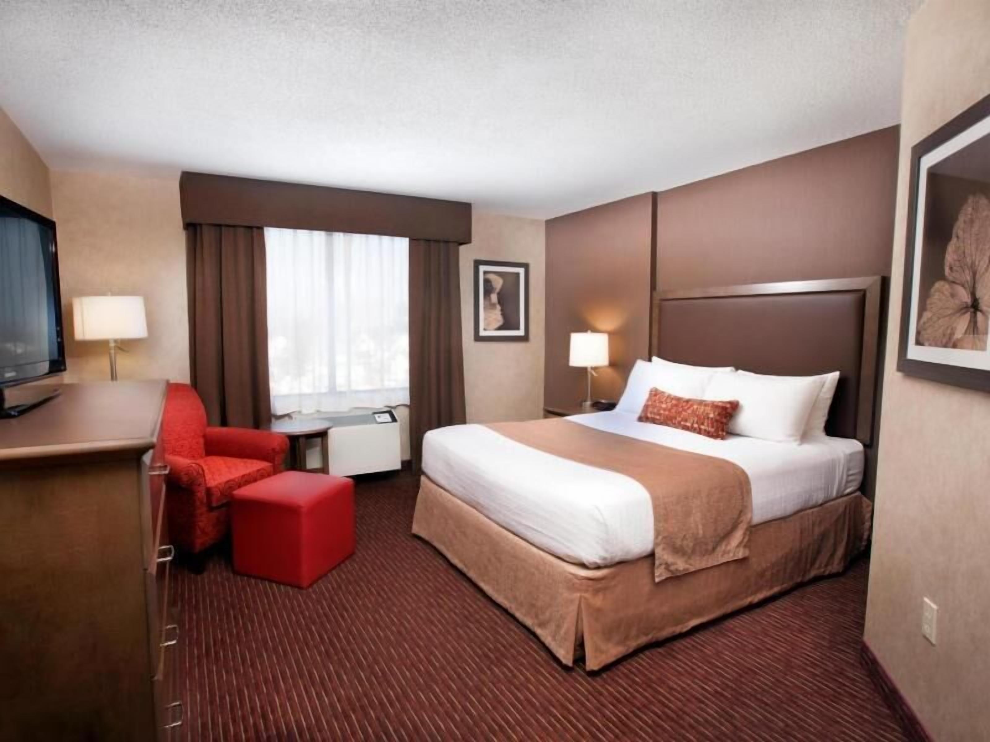 Blackout curtains, iron/ironing board, rollaway beds, free WiFi