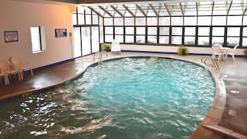 Indoor pool, outdoor pool