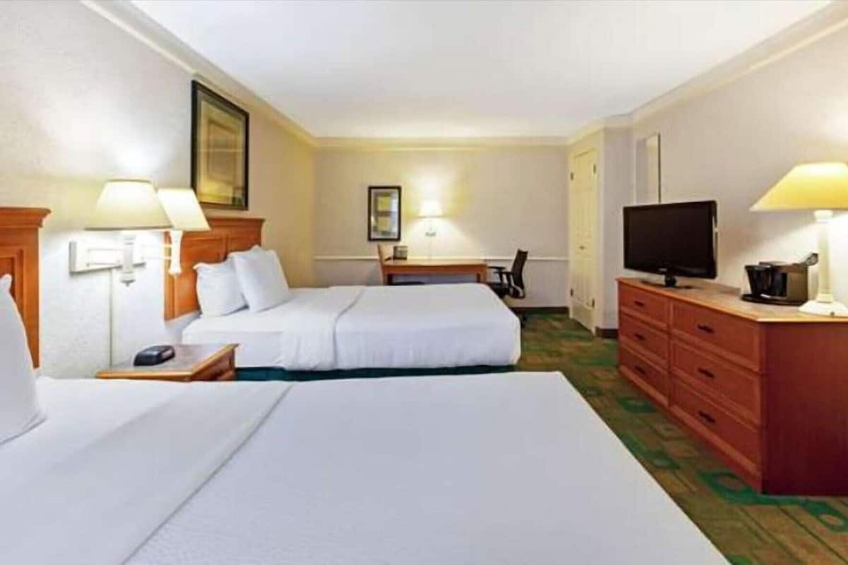 Premium bedding, desk, iron/ironing board, cribs (free)