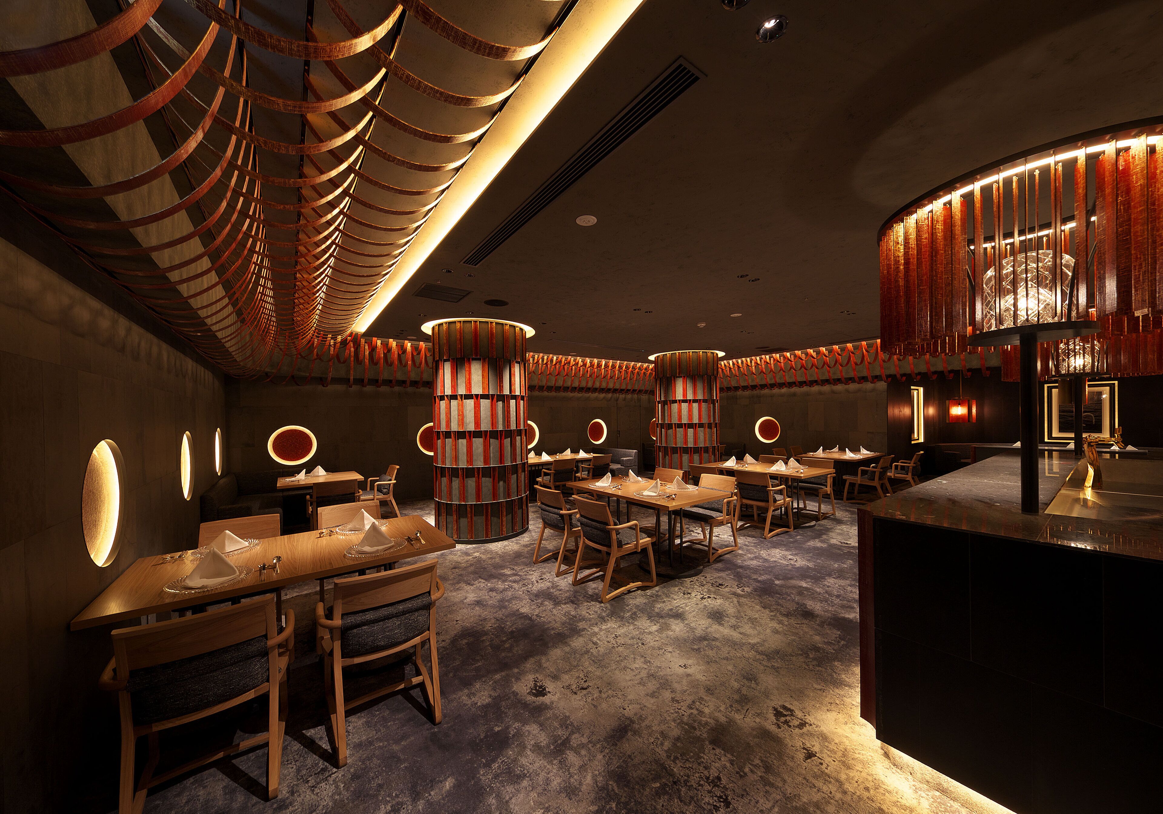 Déjeuner et dîner servis sur place