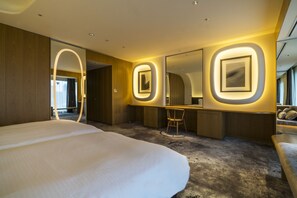 Premium Room, 2 Single Beds | Down duvets, desk, blackout curtains, iron/ironing board - ANA Crowne Plaza Kyoto by IHG (Kyoto)