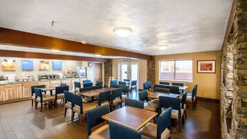 Free buffet breakfast