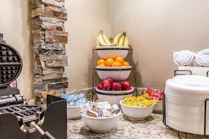 Free buffet breakfast