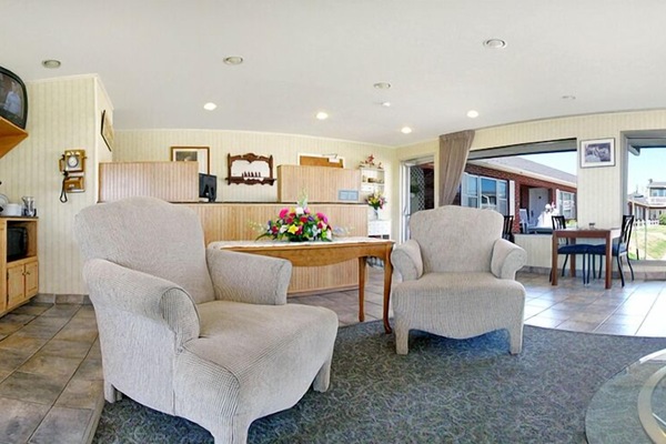 Lobby sitting area
