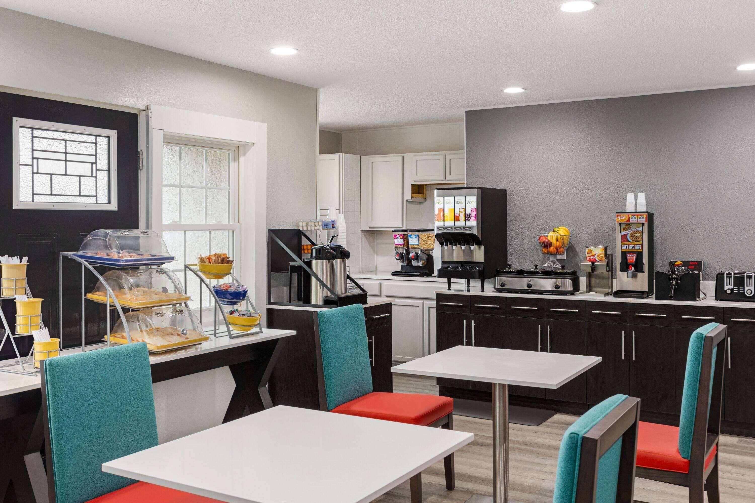 Free daily on-the-go breakfast 