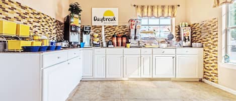 Petit déjeuner à emporter compris tous les jours