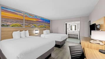 Desk, iron/ironing board, free WiFi, bed sheets