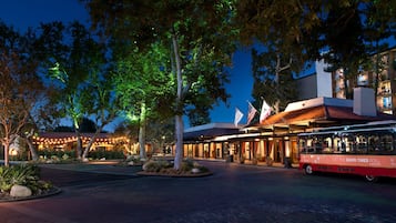 Front of property – evening/night