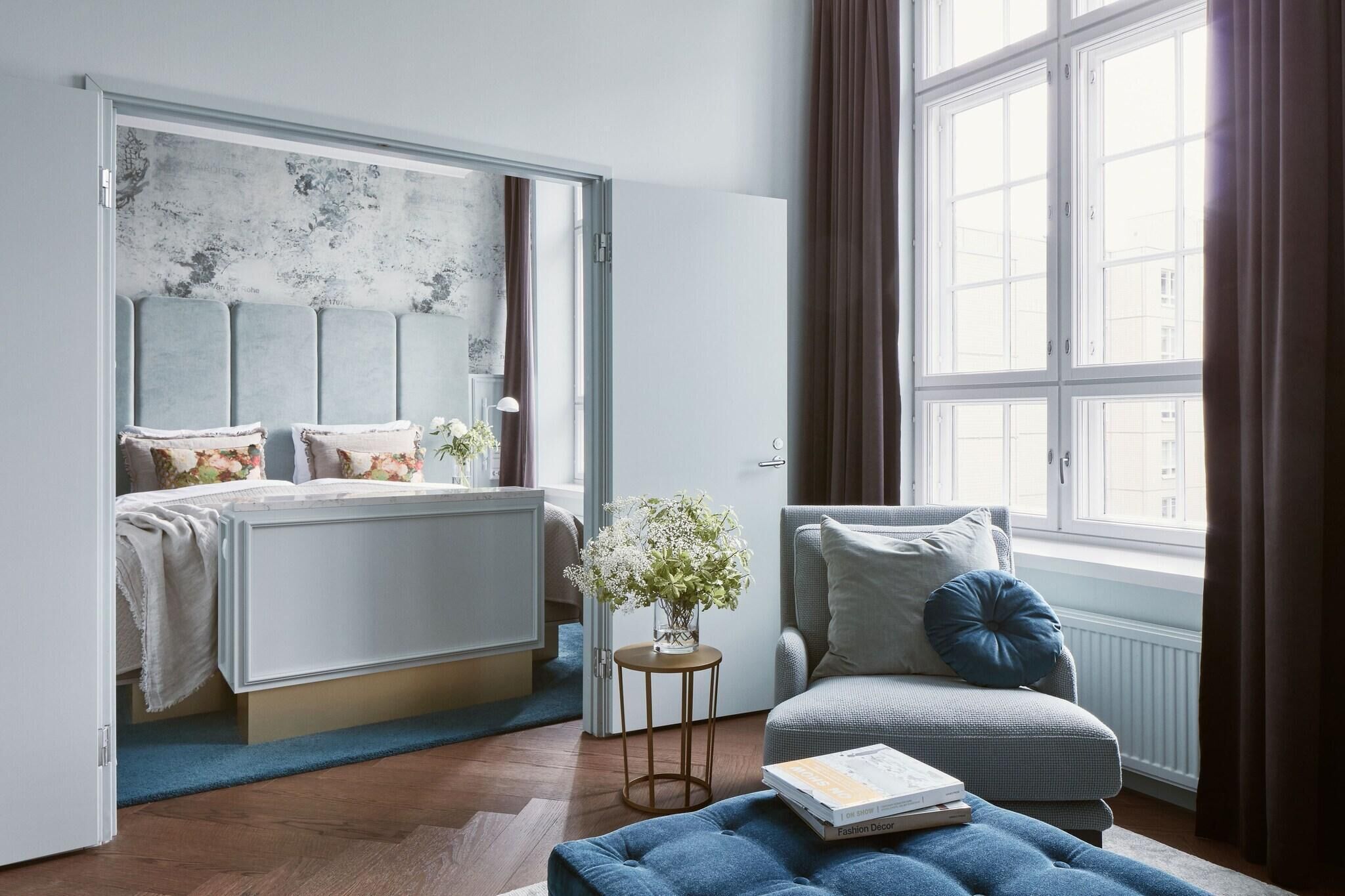 Premium bedding, down duvets, memory-foam beds, minibar