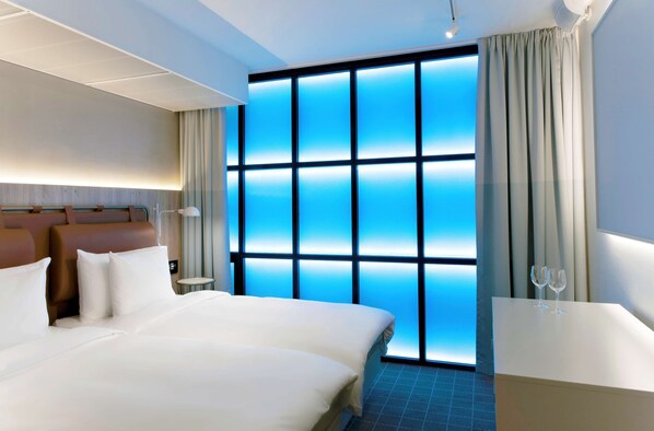 Standard Room | Premium bedding, down duvets, memory-foam beds, minibar